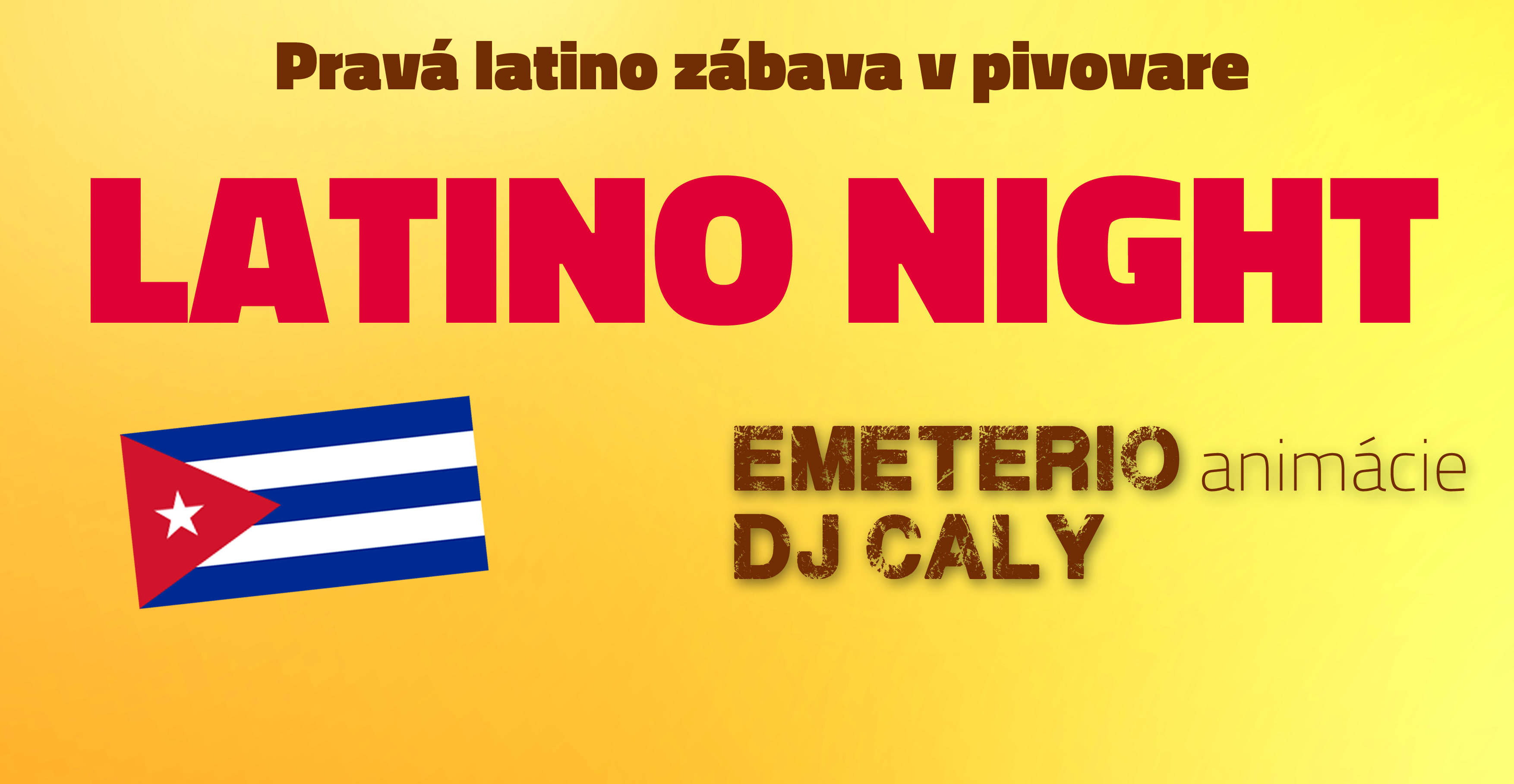 latino party piestansky pivovar ziwell